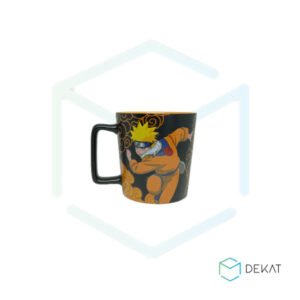 Caneca Buck Naruto - 400ml - Preto e Laranja