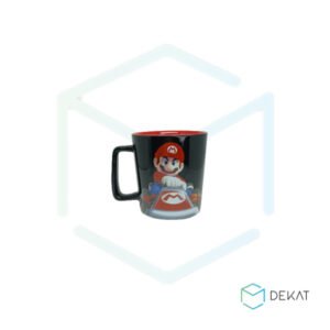 Caneca Super Mario - 400ml - Preto e Vermelho