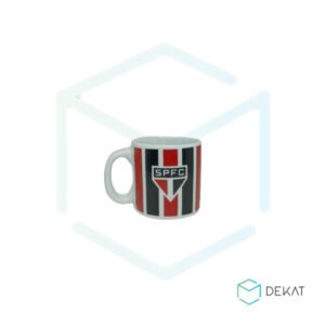 Caneca São Paulo Porcelana - 120ml
