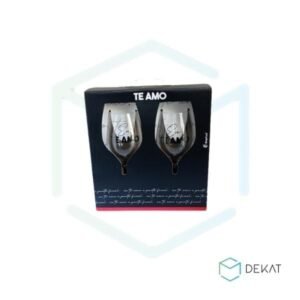 Conjunto Taça de Vinho “Eu Te Amo” - 2 unidades - 385ml