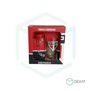 Caneca de Vidro Taberna c/ Campainha São Paulo - 340ml