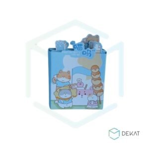 Bloco de Notas Auto-Adesivos Livrinho Fofo Cartela