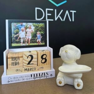 Kit Dia dos Namorados - Calendário + Porta-Jóias