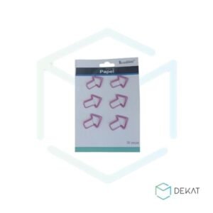 Clipes de Papel - 6 peças - Rosa