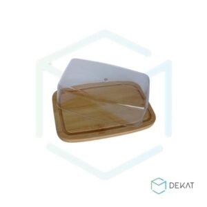 Manteigueira de Bambu c/ Tampa