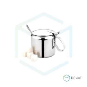 Açucareiro Aço Inox + Colher - 300ml