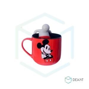 Caneca Com Infusor “Mickey Mouse” - 350ml