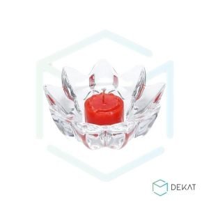 Porta-Vela Flor de Lótus - 11cm x 5cm