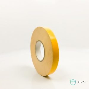 Fita Dupla Face VHB Espuma - Amarela - 18mm x 20m / 25mm x 20m / 36mm x 20m