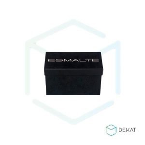 Caixa de Esmalte - Preto - 11 x 18,5 x 10cm