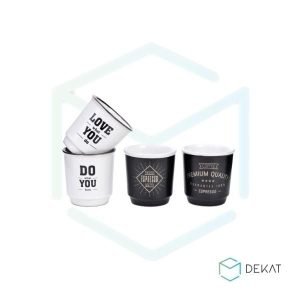 Copo Sortido Coffee de Cerâmica - 90ml