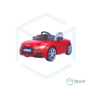 Mini Carro Elétrico Audi TTRS 2 X 6V Com Controle Remoto - Vermelho