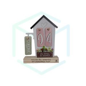 Calendário Permanente “AS FLORES DE AMANHÃ…” - 24X17X4,5