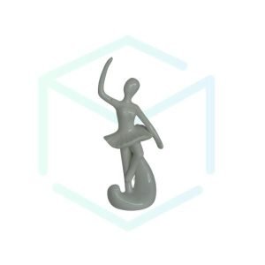Estatua Bailarina  - 16,05 cm - Branco