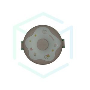 Marmita / Lancheira “Donuts” Com 3 Divisórias